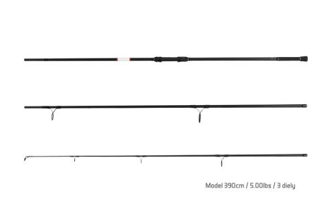 Delphin BOMBER 380cm/5lbs/2 diely