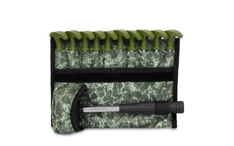 Sada kolíkov s kladivom Delphin FIXT C2G / 10ks 20cm