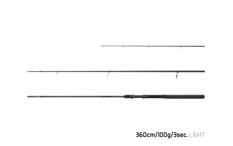 Špička pre Delphin M-REAXE 125g Carbon/ Medium