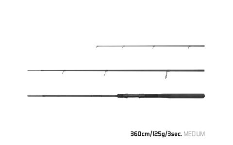 Špička pre Delphin M-REAXE 125g Carbon/ Heavy