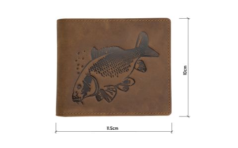 Kožená peňaženka Delphin CARP Classic 