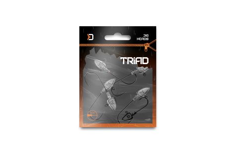 Jigová hlava s golierikom Delphin TRIAD / 5ks 20g-4/0