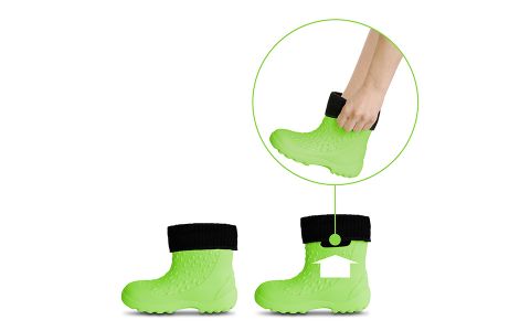 Detské čižmy s vložkou Delphin YUPIE 34/35