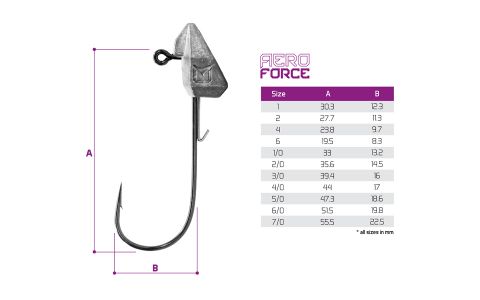 Standup jig s držiakom Delphin AeroFORCE / 5ks 3g-6