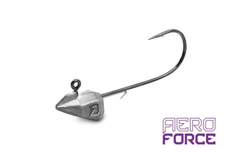 Standup jig s držiakom Delphin AeroFORCE / 5ks 5g-5/0