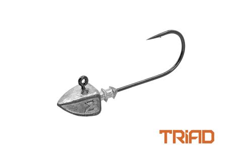 Jigová hlava s golierikom Delphin TRIAD / 5ks 12g-3/0