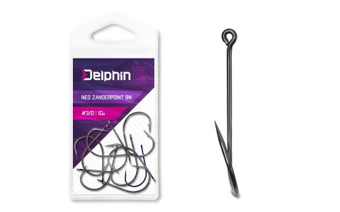Háčik Delphin B! NEO ZanderPoint BN / 10ks 3/0