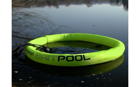 Plávajúca sieťka na nástrahové ryby Delphin BaitPOOL 55/90cm