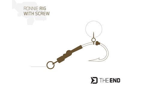 Montáž TheEND Ronnie Rig s vrtáčikom /4ks veľ.4