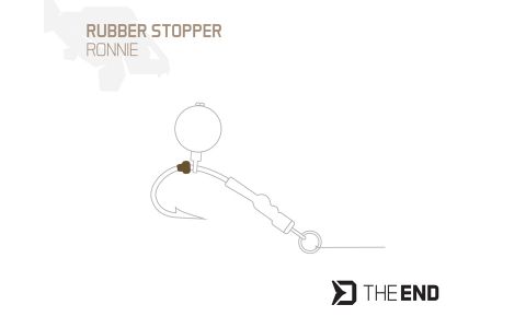 Gumený stoper Delphin TheEND Ronnie / 20ks 