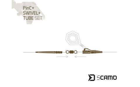 Set Delphin sCAMO PinC + Swivel + Tube / 5 setov #4
