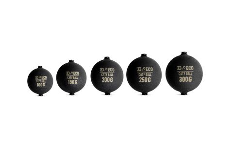 Záťaž bez olova Delphin EcoCATF BALL Rubber 300g