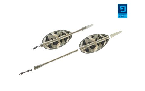 Krmítko bez olova Delphin Method QUIX ECO L 90g