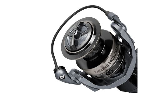 Plytká cievka Delphin HEXOR 5T SH aluminium