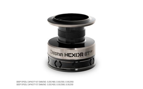 Hlboká cievka Delphin HEXOR 5T DP aluminium