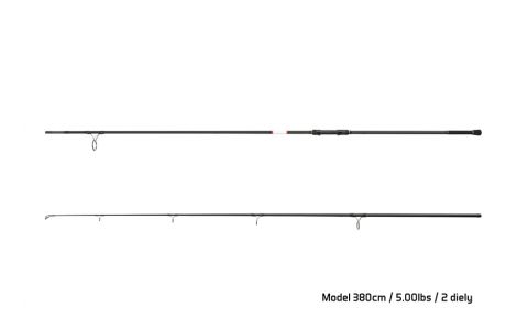 Delphin BOMBER 390cm/5.00lbs/3 diely