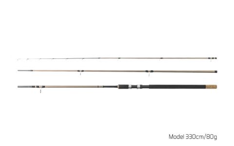 Špička CARBON GLASS pre LEGIA feeder II / 80g Ultra light - žltá