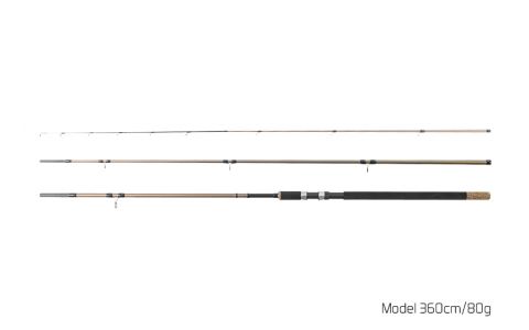 Špička CARBON GLASS pre LEGIA feeder II / 80g Ultra light - žltá